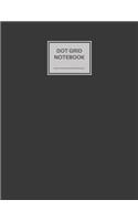 Dot Grid Notebook: Journal, Dotted 100 Sheets A4 Letter Large Size 8.5 X 11 Soft Cover