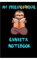 My Philoslothical Canasta Notebook