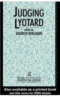 Judging Lyotard