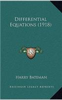 Differential Equations (1918)