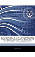 Articles on Boycotts of Events, Including