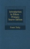 Introduction to Ethics