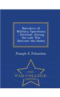 Narrative of Military Operations