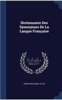 Dictionnaire Des Synonymes De La Langue Française