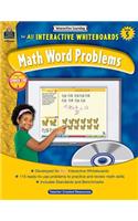 Interactive Learning: Math Word Problems Grd 5: (Interactive Learning: Math Word Problems)