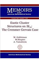 Exotic Cluster Structures on $SL_n$: The Cremmer-Gervais Case