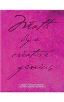 Graph Paper Notebook 1/2 inch squares 160 pages: Math by a Creative Genius notebook with purple grunge cover, 8.5 x 11 graph paper notebook with 1/2 inch squares, perfect bound, ideal for graphs, m