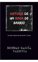 Historia de Un Amor de Barrio: Poemas Ingenuos Escritos a Fuego