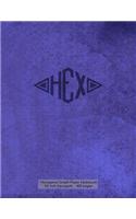 Hexagonal Graph Paper Notebook 1/2 inch hexagons - 160 pages