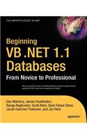 Beginning VB .Net 1.1 Databases: From Novice to Professional