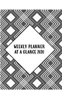 Weekly Planner At A Glance 2020