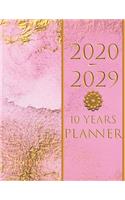 10 Years Planner 2020-2029