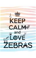 Notizbuch Zebra