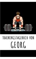 Trainingstagebuch von Georg: Personalisierter Tagesplaner für dein Fitness- und Krafttraining im Fitnessstudio oder Zuhause