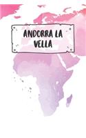 Andorra la Vella: Ruled Travel Diary Notebook or Journey Journal - Lined Trip Pocketbook for Men and Women with Lines