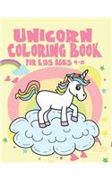 Unicorn Coloring Book for Kids Ages 4-8: Adorable Lovely Unicorns Coloring Books for Kids to Color