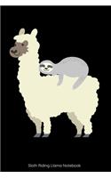 Sloth Riding Llama Notebook
