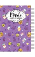 Music Sheet Notebook