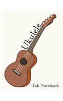 Ukulele Tab Notebook