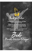 Judo Humble Warrior Prayer