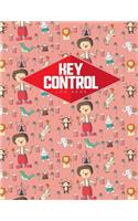 Key Control Log Book: Key Control Record Book, Key Register Book, Key Inventory Template, Key Register System In Property Management, Cute Circus Cover