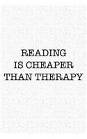Reading Is Cheaper Than Therapy