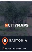 City Maps Gastonia North Carolina, USA