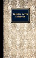 Cornell Notes Notebook: Note Taking Notebook, For Students, Writers, school supplies list, Vintage/Aged Cover, 8.5" x 11", 200 pages(12 Cornell Notes Notebook)