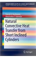 Natural Convective Heat Transfer from Short Inclined Cylinders