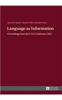 Language as Information
