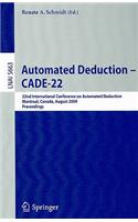 Automated Deduction - Cade-22
