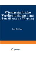 Wissenschaftliche Veröffentlichungen Aus Den Siemens-Werken