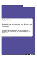 Frühstücksgewohnheiten von Kindern im Schulalter