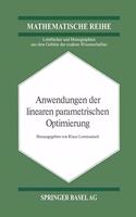 Anwendungen Der Linearen Parametrischen Optimierung