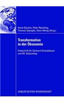 Transformation in Der Ökonomie
