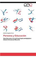 Persona y Educacion