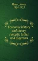 Economic history and theory, synoptic tables and diagrams