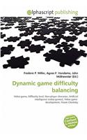 Dynamic Game Difficulty Balancing
