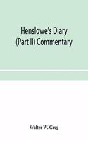 Henslowe's diary (Part II) Commentary