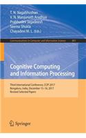 Cognitive Computing and Information Processing