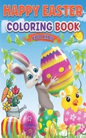 Happy Easter Coloring Book for Kids