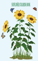 Sunflower Coloring Book