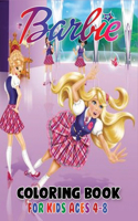 Barbie Coloring Book for Kids Ages 4-8