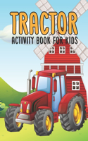 Tractor Activity Book for Kids