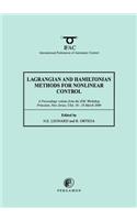 Lagrangian and Hamiltonian Methods for Nonlinear Control 2000