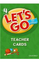 Let's Go: 4: Teacher Cards