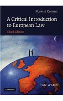 Critical Introduction to European Law