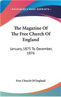 The Magazine Of The Free Church Of England