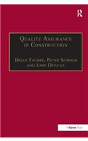 Quality Assurance in Construction