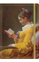 Fragonard Young Girl Reading Gilded Journal